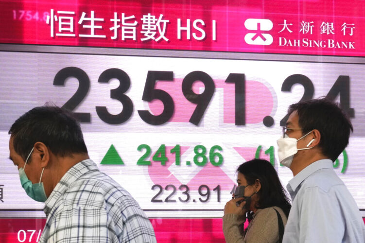 Tue. 9:26 a.m.: Global stocks follow Wall Street higher as virus fears ease